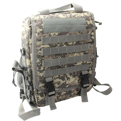 14 inch Camouflage Style Portable Dual Layered Leisure Laptop Notebook Bag with Shoulder Strap